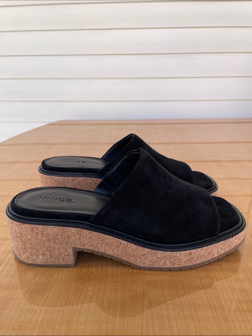 NWOT Vince Maddy Heeled Mule, Size 8.5